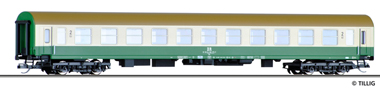 [Osobní vozy] → [Rychlíkové] → [typ Halberstadt] → 501411: rachlíkový vůz zelený-slonová kost s olivovou střechou 2.tř.