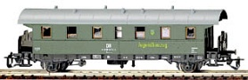 [Osobní vozy] → [Spěšné a osobní] → [2-osé typ 29] → 13207: osobní bůz zelený s šedou střechou do pracovního vlaku
