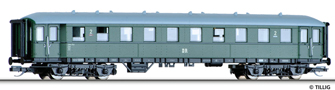 [Osobní vozy] → [Spěšné a osobní] → [4-osé spěšné] → 13339: zelený s šedou střechou 2. tř.