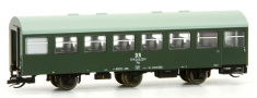 [Osobní vozy] → [Spěšné a osobní] → [2-osé a 3-osé rekonstruované] → HN9511: osobní vůz zelený s šedou střechou 2. tř.