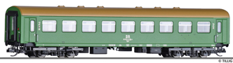 [Osobní vozy] → [Spěšné a osobní] → [4-osé rekonstruované] → 16627: rekonstruovaný osobní vůz zelený s olivovou střechou 2. tř.