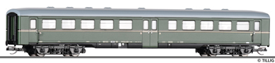 [Osobní vozy] → [Spěšné a osobní] → [4-osé E5] → 13878: osobní vůz zelený s šedou střechou 2. tř.