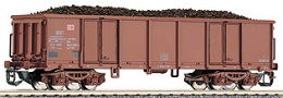 [Nákladní vozy] → [Otevřené] → [4-osé Eas] → 15228: vysokostěnný nákladní vůz červenohnědý s nákladem uhlí