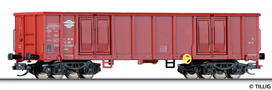 [Nákladní vozy] → [Otevřené] → [4-osé Eas] → 15256: vysokostěnný nákladní vůz červenohnědý