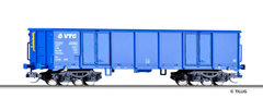 [Nákladní vozy] → [Otevřené] → [4-osé Eas] → 15259: vysokostěnný nákladní vůz modrý „VTG”