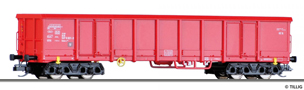 [Nákladní vozy] → [Otevřené] → [4-osé Eas] → 15680: vysokostěnný nákladní vůz červenohnědý