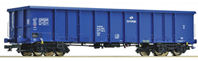 [Nákladní vozy] → [Otevřené] → [4-osé Eas] → 37646: vysokostěnný nákladní vůz modrý