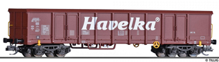 [Nákladní vozy] → [Otevřené] → [4-osé Eas] → 15675: vysokostěnný nákladní vůz červenohnědý „Havelka“