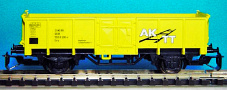 [Nákladní vozy] → [Otevřené] → [2-osé Es] → 14257: žlutý do pracovního vlaku