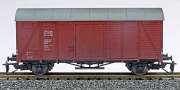 [Nákladní vozy] → [Kryté] → [2-osé Ztr (Glm)] → 3008: krytý nákladní vůz červenohnědý s šedou střechou