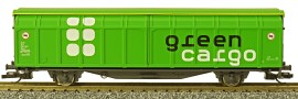 [Nákladní vozy] → [Kryté] → [2-osé s posuvnými bočnicemi] → 35001: nákladní vůz s posuvnými bočnicemi zelený ″green cargo″