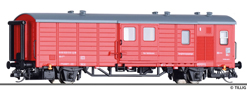 [Nákladní vozy] → [Kryté] → [2-osé ostatní] → 502300: generátorový krytý nákladní vůz červený s šedou střechou „Ausbildungszug Gefahrgut”