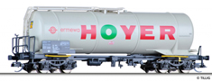 [Nákladní vozy] → [Cisternové] → [4-osé na lehké oleje] → 15473: bílá s logem „Hoyer“