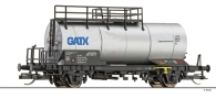 [Nákladní vozy] → [Cisternové] → [2-osé na těžké oleje] → 14999: stříbrná  „GATX“