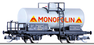 [Nákladní vozy] → [Cisternové] → [2-osé R (JATT)] → 95849: cisternový vůz stříbrný „MONOPOLIN“ Reichskraftsprit GmbH