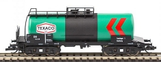 [Nákladní vozy] → [Cisternové] → [4-osé s lávkou Ra] → 0113364-1: cisternový vůz zelený s černým pásem „TEXACO“