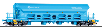 [Nákladní vozy] → [Samovýsypné] → [4-osé Facs] → 01818: samovýsypný vůz modrý „ermewa“