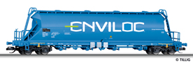 [Nákladní vozy] → [Samovýsypné] → [4-osé na uhelný prach] → 18251: samovýsypný vůz modrý „ENVILOC“