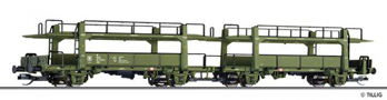 [Nákladní vozy] → [Speciální] → [Na přepravu aut] → 501242: nákladní vůz zelený na přepravu aut