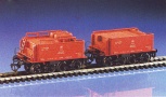 [Nákladní vozy] → [Speciální] → [Na vodu] → 4570: červený hasicí vlak