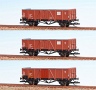 [Soupravy] → [Nákladní] → 69021: set tří otevřených vozů na uhlí, set II