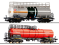 [Soupravy] → [Nákladní] → 501397: set dvou cisternových vozů „Ausbildungszug Gefahrset“