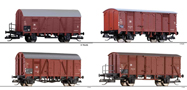 [Soupravy] → [Nákladní] → 501605: set 12 nákladních krytých vozů „Display gedeckte Güterwagen“