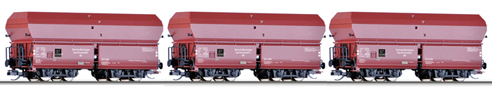 [Soupravy] → [Nákladní] → 01708 E: set tří samovýsypných vozů s nákladem uhlí „Kohlenzug 1“