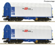 [Soupravy] → [Nkladn] → 6680007: set dvou ploinovch voz s odsuvnou plachtou „Rail Cargo Austria“