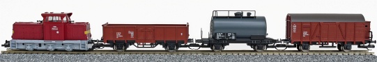 [Program „Start“] → [Soupravy] → 01419: set motorové lokomotivy a tří nákladních vozů