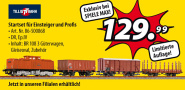[Program „Start“] → [Soupravy] → 500868: set dieselové lokomotivy BR 108 a tří nákladních vozů