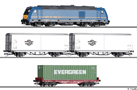[Program ″Start″] → [Soupravy] → 01500: set dieselové lokomotivy „TRAXX“ a tří nákladních vozů