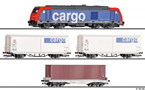 [Program ″Start″] → [Soupravy] → 01501: set dieselové lokomotivy „TRAXX“ a tří nákladních vozů
