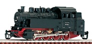 [Program ″Start″] → [Lokomotivy] → 02219: parní lokomotiva černá s červeným pojezdem