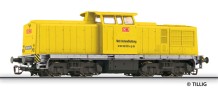[Program ″Start″] → [Lokomotivy] → 04598: žlutá s šedým rámem a černým pojezdem „Bahnbau“