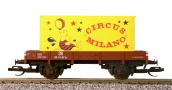 [Program ″Start″] → [Nákladní vozy] → 500794: červenohnědý typ X se žlutým kontejnerem ″Cirkus Milano″