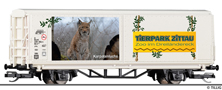 [Program „Start“] → [Nákladní vozy] → 14852: krytý nákladní vůz s posuvnými stěnami a s reklamním potiskem „Mein Zoo”
