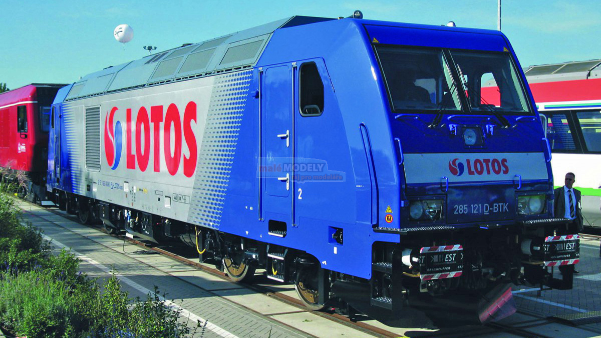 Dieselová lokomotiva řady 650 LOTOS Kolej (PL)