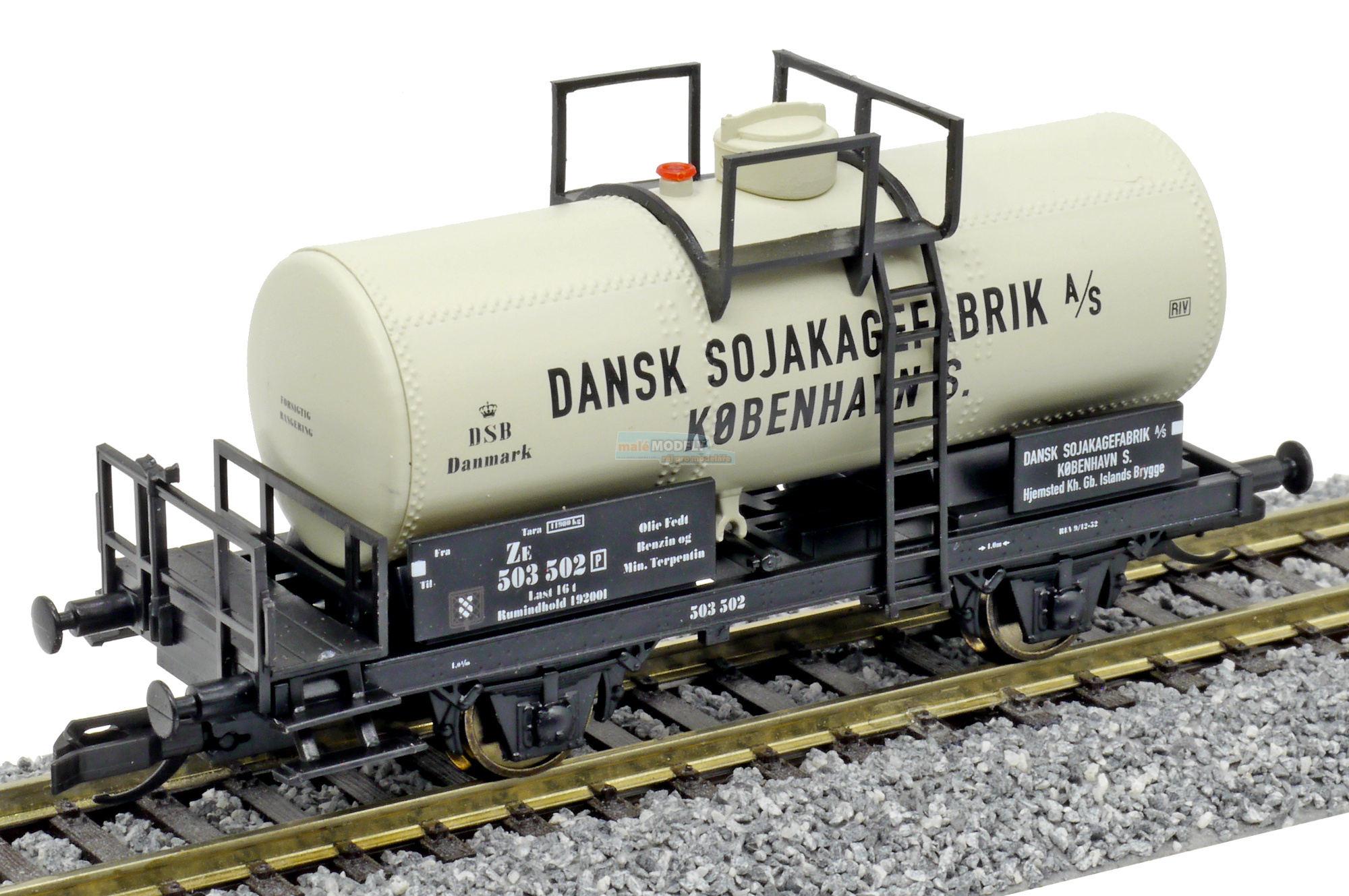 Cisternový vůz <b>Dansk Sojakagefabrik</b> DSB