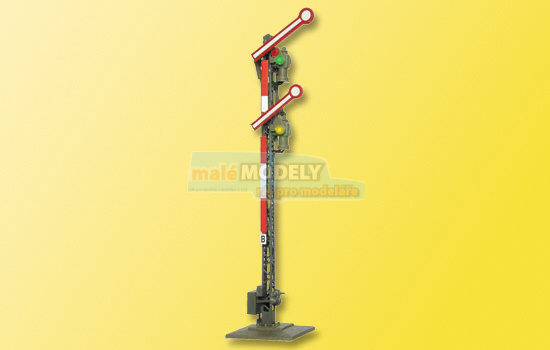 Mechanické návěstidlo, dvouramenné  66 mm