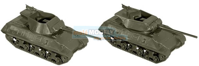 Stavebnice - Tank Destroyer M 10 Achilles nebo tank M 36 Jackson