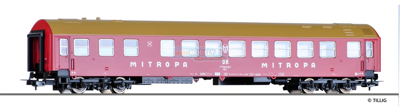 Jídelní vůz <b>MITROPA</b>, Typ B (1:100)