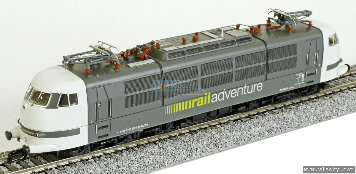 Elektrická lokomotiva 103 222-6 RailAdventure