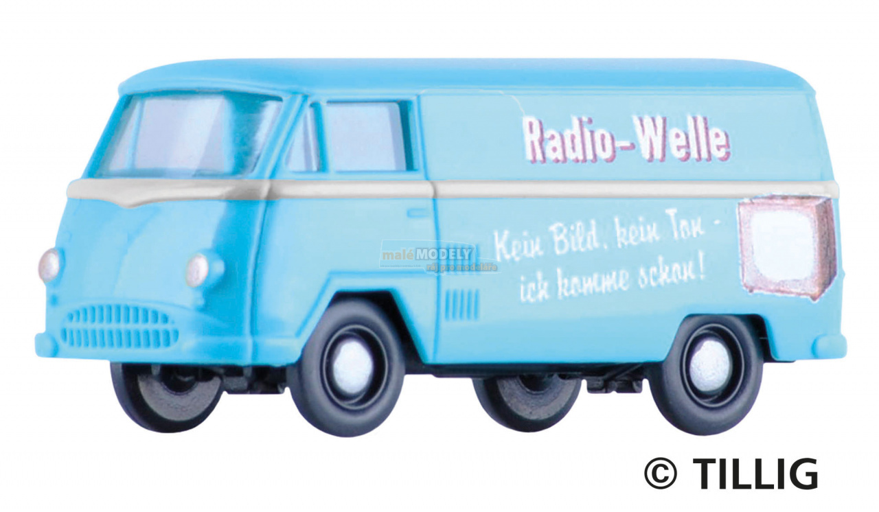 Auto Matador Radio-Welle světle modrý