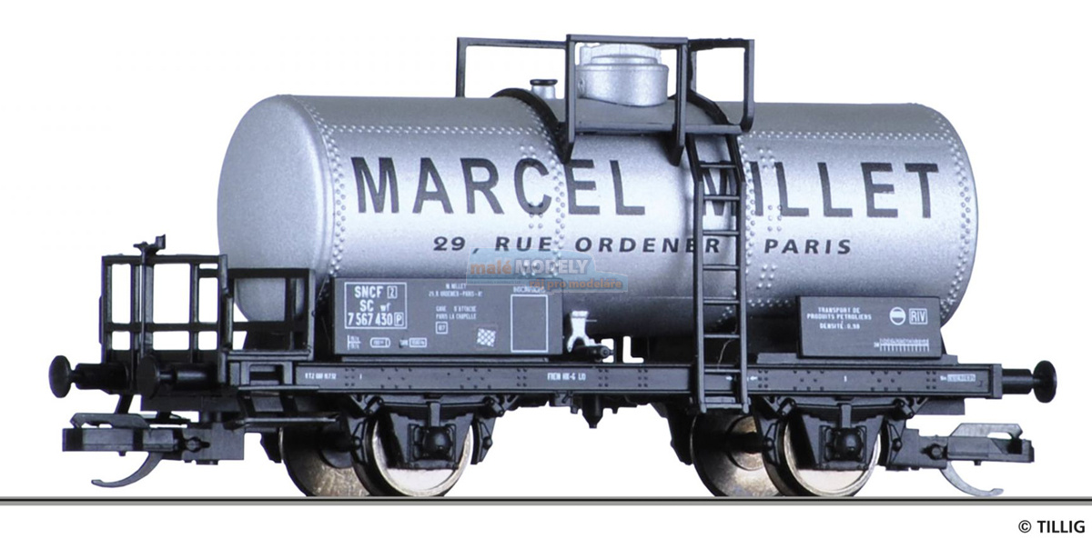 Cisternový vůz SCw Marcel Millet, SNCF, III