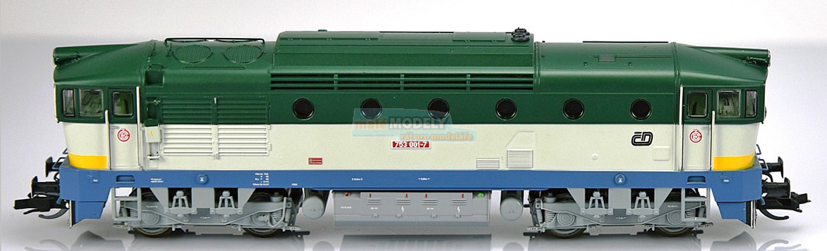 Dieselová lokomotiva Rh753 001 (ex. T478.3001)