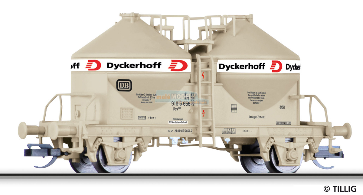 Cisternový vůz Ucs 908 <b>Dyckerhoff</b>