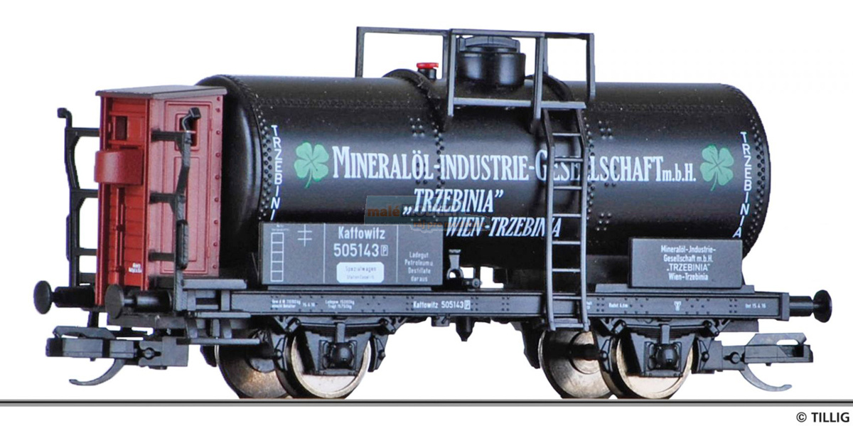 Cisternový vůz <b>„Mineralöl-Industrie-Gesellschaft Wien-Trzebinia“</b> 