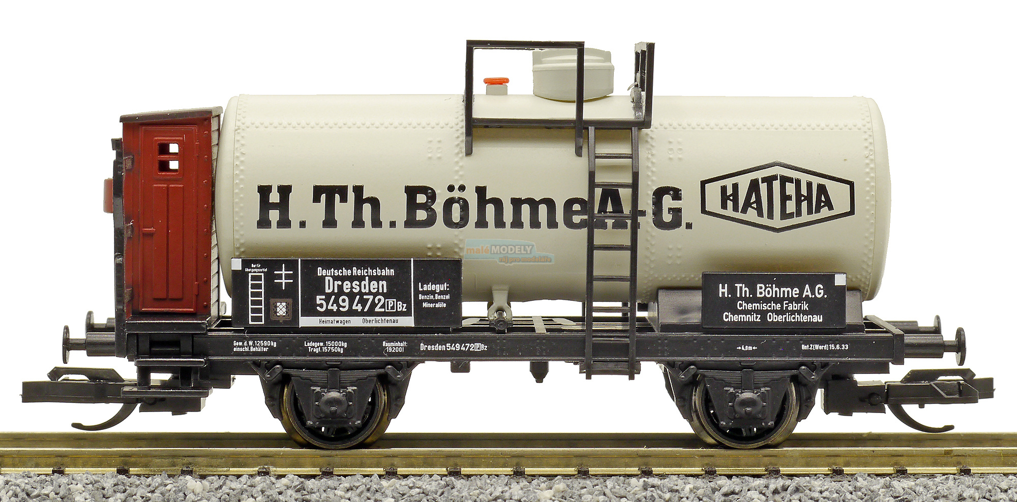 Cisternový vůz <b>H. Th. Böhme AG</b>