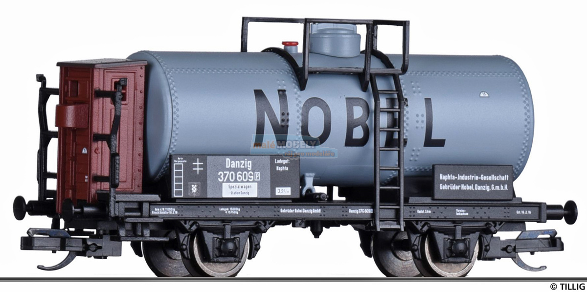 Cisternový vůz <b>„Naphta-Industrie-Gesellschaft Gebrüder Nobel“</b>